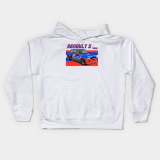 Renault 5 Turbo Group B Kids Hoodie